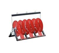 DFGHNBVC Distributeur De Câbles Portable - Solution De Rangement sur roulettes À Un Axe pour Usage Commercial Et Industriel, Robuste, Idéal pour L'Industrie Électrique, Rosso 51 X 28 X 38 Cm