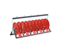 DFGHNBVC Distributeur De Câbles Portable - Solution De Rangement sur roulettes À Un Axe pour Usage Commercial Et Industriel, Robuste, Idéal pour L'Industrie Électrique, Rosso 83,5 X 28 X 38 Cm
