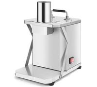 DFGHNBVC Hachoir À Fruits Et Légumes Électrique, Trancheuse Électrique, Râpe À Légumes Électrique, Coupe-Légumes Et Fruits Électrique Professionnel, Coupe Automatique en Acier Inoxydable, 8 Mm