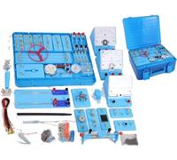 DFGHNBVC Kit Complet D'Expérimentation en Électromagnétisme avec Sac À Dos, Comprenant Plus De 30 Projets Pratiques pour Les Circuits De Base, Idéal pour Les Cours De Physique Au Collège.