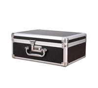 DFGRGRV BoîTe à Alliage D Aluminium Aluminum Tool Holder Box Case | Flight Briefcase With Passwords / Key Locked, Equipment Cosmetic Makeup Manicure Storage Case