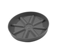 DFGRGRV Coupelle Pot De Fleur Flowerpot Base Plate Home Garden Thickened Flower Pot Heavy Duty Resin Tray Saucers Drip Trays Indoor Outdoor Plant Saucer(Grey 227mm)