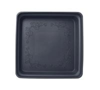 DFGRGRV Coupelle Pot De Fleur Soucoupe Carrée en Plastique Haute Densité for Plantes, Bac De Récupération des Éclaboussures, Pots De Jardin
