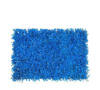 DFGRGRV Gazon Artificiel Tapis de Gazon Milan Artificiel 40x60cm, 1 pièce, décoration de pelouse, Simulation de Plantes en Plastique, Mur de Fond de Mariage, hôtel, Maison(Blue)