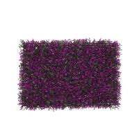 DFGRGRV Gazon Artificiel Tapis de Gazon Milan Artificiel 40x60cm, 1 pièce, décoration de pelouse, Simulation de Plantes en Plastique, Mur de Fond de Mariage, hôtel, Maison(Purple2)