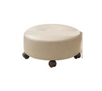 DFGRGRV Tabouret roulettes Tabouret Roulant avec Roues silencieuses | Chaise de maison compacte for le nettoyage, cadre en bois massif, éponge résiliente(5)