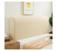 DFGRGRV Tete De Lit Tête de lit for lit Double Taille Couvre-lit Couette Roi tête de lit Couvre-lit Lin Coton Planche draps étui sur l'oreiller Cils canapé(Cream Color,W220 x H60cm)