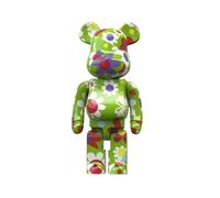 DFGUINXKU Bearbrick Ours Violent 27cm Blocs Ours Bureau Sculpture Statue Jouets Collection Cadeaux pour garçons et Filles
