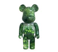 DFGUINXKU Collection de Jouets Bearbrick de Table 400% Blocks Bear 28 cm/11 Pouces Cadeaux pour garçons et Filles