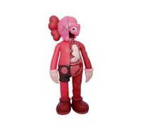 DFGUINXKU XX Eye Doll Home Desktop Ornament Vitrine de Collection(Red)