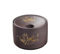 DFHS46JK Cendrier Cendrier Rond en Argile Violette avec Couvercle Entonnoir for la Maison, Le Salon, Bureau ou Table Basse, afin d'éviter Que Les Cendres ne s'éparpillent Cendrier pour Fumeurs