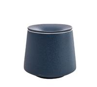 DFHS46JK Cendrier Solid Color, Lidded Minimalist Home Ashtray Windproof Suitable for Chinese Office Use Cendrier pour Fumeurs(Blue)