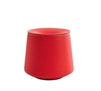 DFHS46JK Cendrier Solid Color, Lidded Minimalist Home Ashtray Windproof Suitable for Chinese Office Use Cendrier pour Fumeurs(Red)