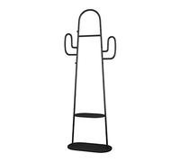 DFHS46JK Porte-Chapeaux Porte-Manteau Cactus Vert au Sol, présentoir Simple et créatif for Magasin de vêtements, Chambre à Coucher, Porte-Manteau Suspendu pour Le Bureau(Noir)