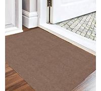 DFIONC Paillasson d'intérieur - Lavable - Attrape-saletés - Super fin - Résistant - Tapis de cuisine absorbant - Antidérapant