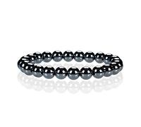 DFJMASFKOL - Petite, moyenne, grande taille - Bracelets de perles en pierres précieuses pour femmes et hommes - Perles rondes de 8 mm, Small, Pierre