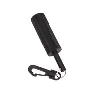 DFJOENVLDKHFE Hochet de Signal de plongée sous-Marine en Alliage d'aluminium, 1 pièce, Fabricant de Bruit sous-Marin avec Crochet Rapide Rotatif à 360 °(Black)