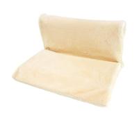 DFJOENVLDKHFE Paradis for Chats : lit Suspendu Confortable, idéal for Les Siestes et Les Jeux réparateurs, améliorant l'activité et la Zone de Confort de Votre ami félin(Beige Plush)