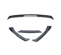 DFJOSF Aileron Arrière Becquet Toit pour VW pour Polo MK5 pour GTI 2012 2013 2014 2015 2016 2017 2018, aileron arrière, lèvre Coffre, ABS Noir Brillant Becquets Voiture(1 Jeu)