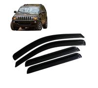 DFJOSF Deflecteurs Pare-Brise pour Jeep pour Grand pour Cherokee WK 2005-2010 Déflecteurs de Vent Pare-Pluie Pare-Soleil de Porte Déflecteurs Soleil