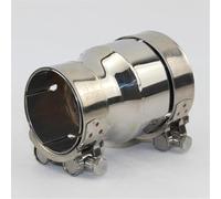 DFJOSF Embout d'échappement Tube De Connecteur Réducteur D'échappement Standard Universel en Acier Inoxydable Diamètre Extérieur 54mm Et 66mm enjoliveur d'échappement(OD 57-66)