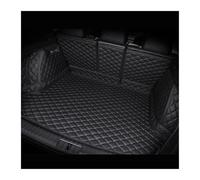 DFJOSF Tapis Antidérapant Tapis de Coffre de Voiture Cuir coloré Durable pour BMW X3 G45 2024 2025, Accessoires de Tapis de Voiture, pièce intérieure Tapis Protection Coffre(Noir Noir)