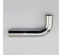 DFJOSF Tuyaux Queue de Voiture Tuyau À 90 Degrés 38 Mm Coude en Acier Inoxydable 304 Buses Polies Soudées Tuyaux d'échappement(38mm(100x200mm))