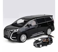 DFKGLCRR Maquette moulée sous Pression à l'échelle 1/24, Compatible avec TENGSHI D9 MPV, modèle réduit de Voiture en Alliage de Zinc pour Noël ou Un Anniversaire (Black)