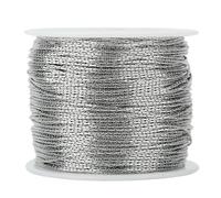DFLINGA Chaîne à maillons en Acier Inoxydable Fin doré de 20 mètres, 0,5 mm, 1 mm, chaîne Serpent pour Bricolage, Collier, Boucles d'oreilles, Fournitures de Fabrication de Bijoux en Vrac