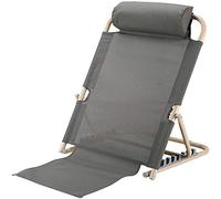 Dfmkll Dossier de Lit Reglable Dossier de lit Respirant avec Appui-tête, Support de Dossier Rabattable Dossier Assis réglable Chaise Pliante Cou Support Lombaire du Dos