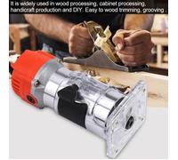 Dfonceuse Affleureuse lectrique Outil Coupe-Bois Menuisier Machine Rogneuse Tondeuse Main 220V 30000R-MIN