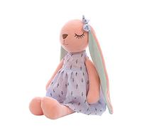 DFrywdgSEY Peluche, Jouets en Peluche de Lapin, à Longues Oreilles Douce, pâques, Jouet Mignon, Cadeaux(Blue,65cm)
