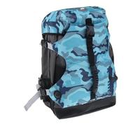 DFrywdgSEY Sac à dos pour rollers, Sac à dos for chaussures de ski, sac for patins roulettes, transport for patinage en ligne(Camo Blue)