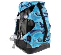DFrywdgSEY Sac à dos pour rollers, Sac à dos for chaussures de ski, sac for patins roulettes, transport for patinage en ligne(Camouflage Blue)