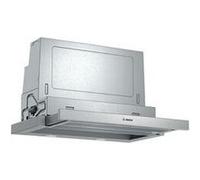 Bosch Serie 4 DFS067A51 hotte Semi-intégrée (semi-encastrée) Métallique, Argent 727,7 m³/h