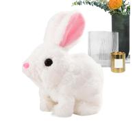 Dfstvup Déménagement de Jouets pour Les, Jouet d'animal Walking | Cartoon Cartoon Rabbit Dog Poll Doll,Activités éducatives pour, Walking Barking Robot Animal Toy pour Les Vacances Anniversaire