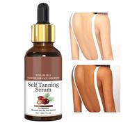 Dfstvup Huile Bronzante,30ml Gouttes Autobronzant Sans Soleil | Format Voyage Corps Visage Quotidien Hydratant Teint Naturel Plage