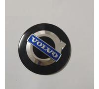 DFSYZGAK 4 Pièces Voiture Cache Moyeux pour Volvo 56mm 60mm 65mm,Capuchons Centre Roue Moyeu Cache Jantes Enjoliveurs Centre de Roue Moyeux Capuchons Accessoires,56mm-A