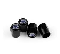 DFSYZGAK 4 Pièces Voiture Capuchon de Valve pour Volvo R Design,Bouchon Valve Pneu Capuchons de Valve de Pneu Couverture de Tige de Pneu Accessoires,D