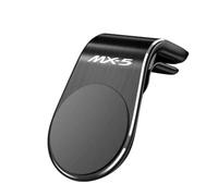 DFSYZGAK Voiture Socles de Téléphone Portable Automobile pour Mazda MX-5 Miata NA NB NC ND 1990-2019 2020 2021 2022,Porte Telephone Tableau de Bord Support de TéLéphone Accessoires,B
