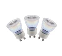DFTRIF Dimmable GU10 Mini Ampoule LED AC 110V 220V 7W 35mm LED Lampe de projecteur pour Les Petits Bijoux Spot Bulb Remplacer la Lampe halogène Ampoule 3PCS,Cold White