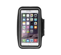 DFV mobile - Brassard de sport réfléchissant en néoprène compatible avec BKAV BPHONE B60 (2020) - Noir
