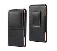 DFV mobile - Étui Housse en Cuir Vertical de Nouvelle Conception avec Boucle de Ceinture pour for Iphone 11 Pro (2019) - Noir