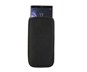 DFV mobile - Housse chaussette en néoprène compatible avec TECNO Camon 11 (2018) - Noir