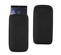 DFV mobile - Housse chaussette en néoprène compatible avec Tecno Camon CM - Noir