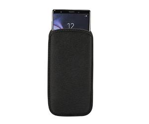 DFV mobile - Neoprene Sock Sleeve Case pour Smartphone Soft Shockproof Scratch Resistant Washable Hygienic Slim Slide-in Protection pour Infinix Zero 40 (2024) - Black