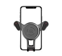 DFV mobile - Support Triangle Universel Pivotant pour Ventilateur de Voiture avec Pince Compatible avec Samsung Galaxy S10E [5.8"] - Noir