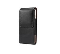 DFV mobile - Vertical Leather Case with Belt Loop pour OUKITEL C1 Pro (2025) - Black