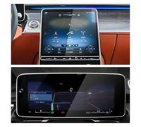 Dfvajwc Film De Protection D'écran En Verre Trempé Pour Voiture Classe S W223 2021 12,8 Pouces Navigation Automobile Film(Gps and instrument)