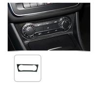 Dfvajwc Garniture Décorative De Cadre Climatisation Console Centrale Voiture Pour CLA Pour GLA AB Classe C117 X156 W176 W246 Navigation Automobile Film(Carbon Fiber Color)